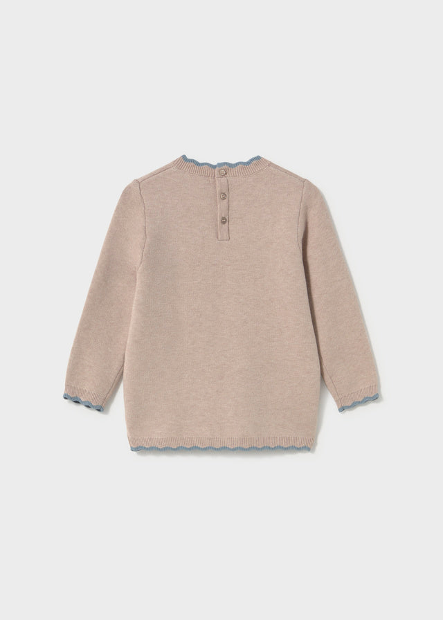 Vestito maglia jacquard