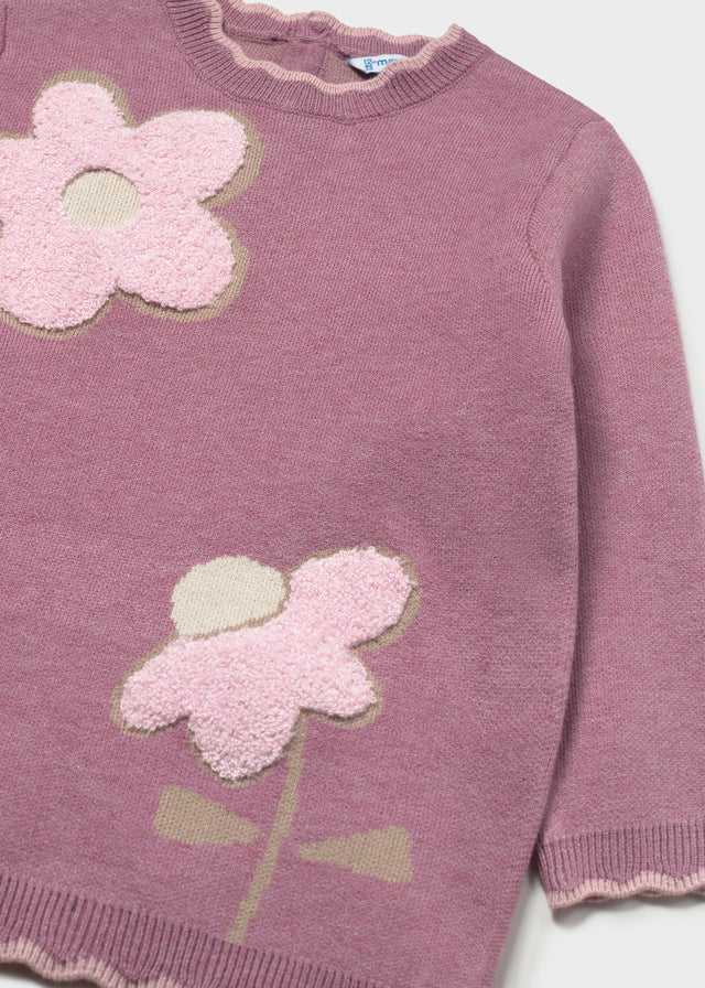 Vestito maglia jacquard