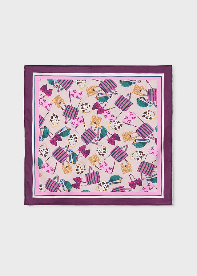 Maglietta m/l foulard