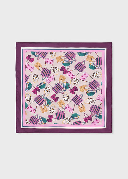 Maglietta m/l foulard