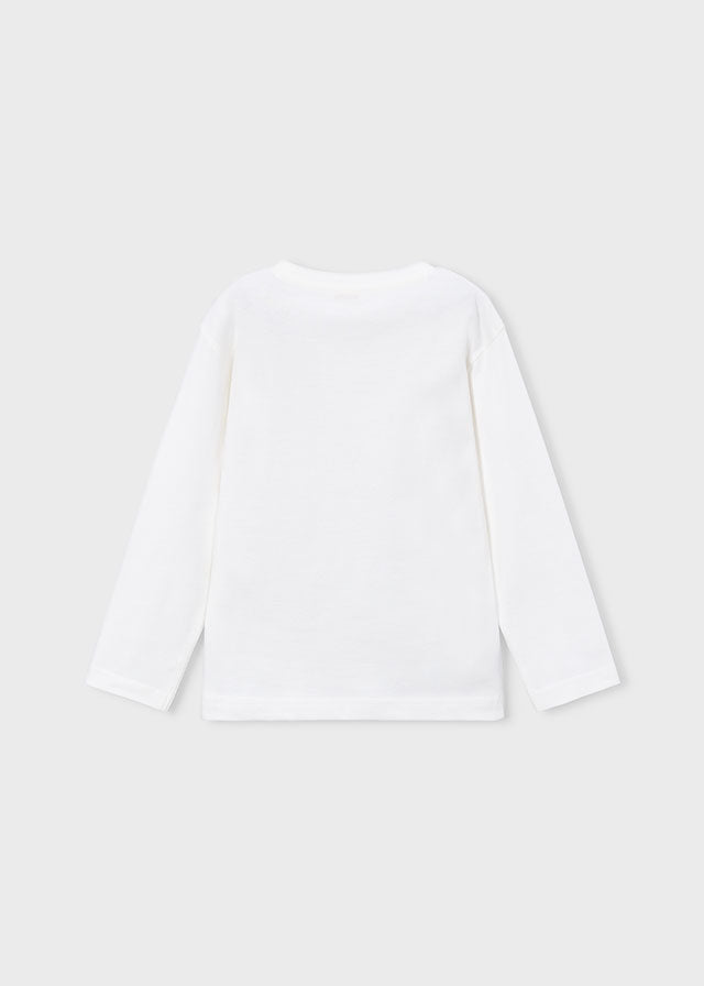 Maglia m/l ricamata