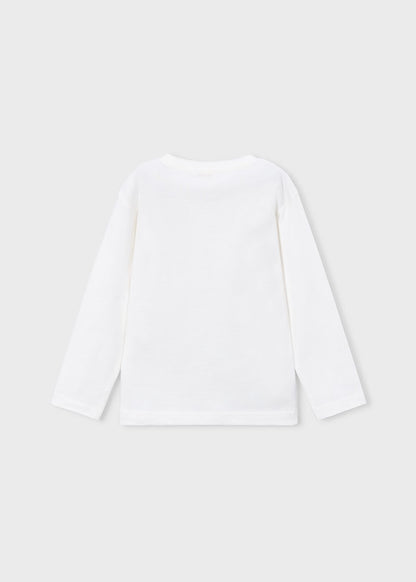 Maglia m/l ricamata