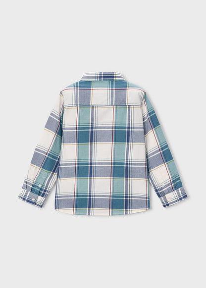 Camicia m/l quadri
