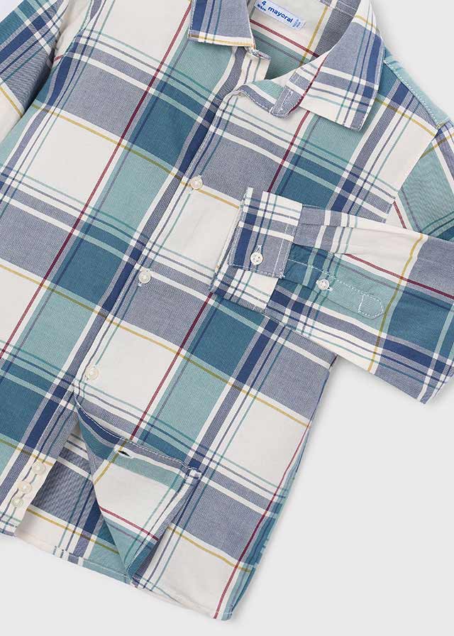 Camicia m/l quadri
