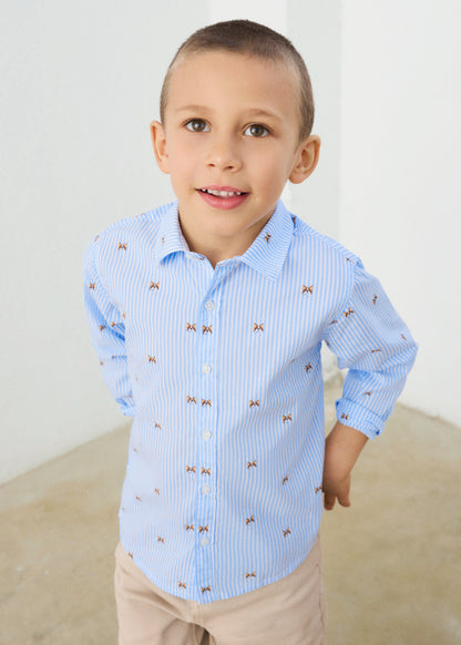 Camicia m/l stampata