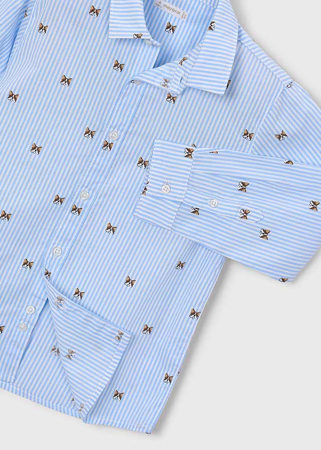 Camicia m/l stampata