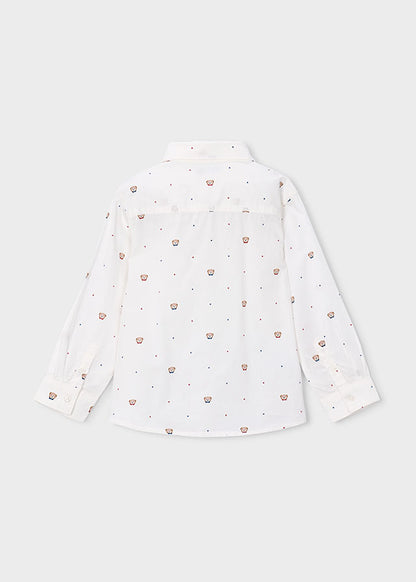 Camicia m/l stampata