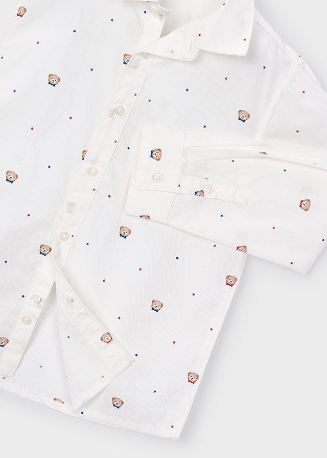 Camicia m/l stampata