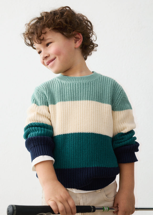 Maglione ricamo lustrini