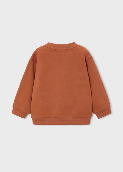 Pullover embossed