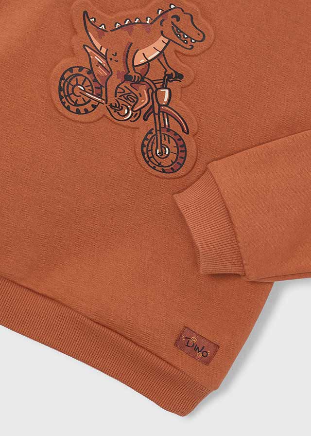 Pullover embossed