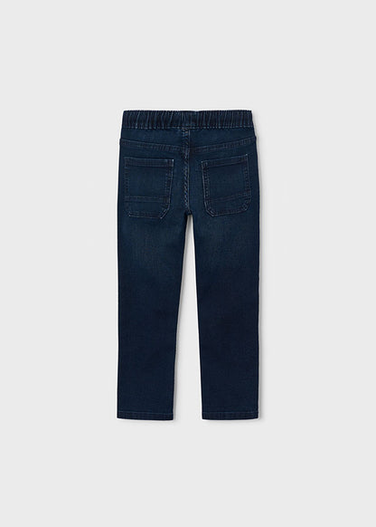 Pantalone soft denim jogger