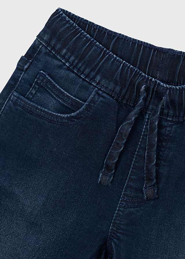 Pantalone soft denim jogger