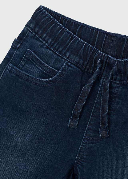 Pantalone soft denim jogger