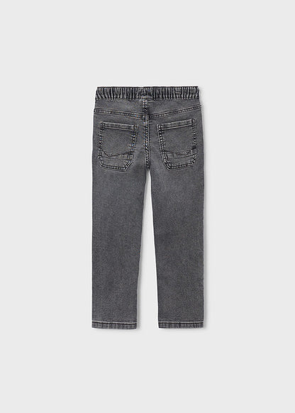 Pantalone soft denim jogger