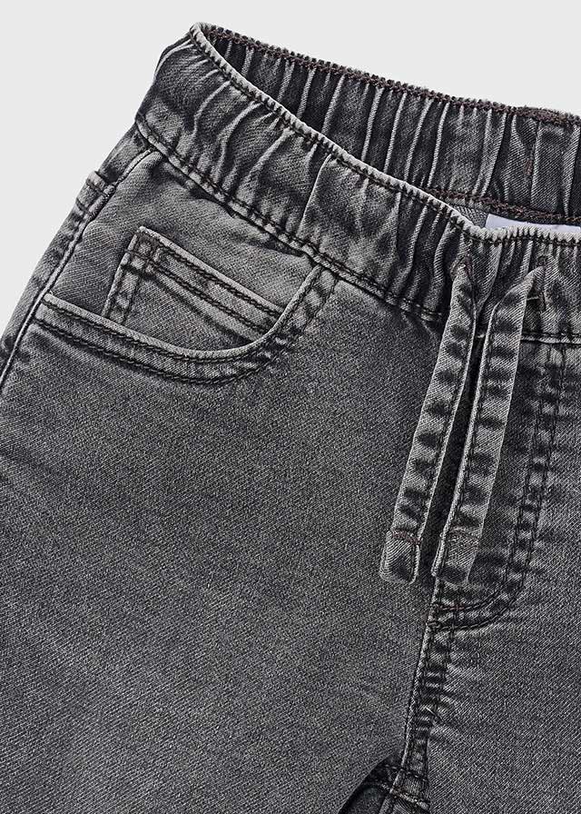 Pantalone soft denim jogger