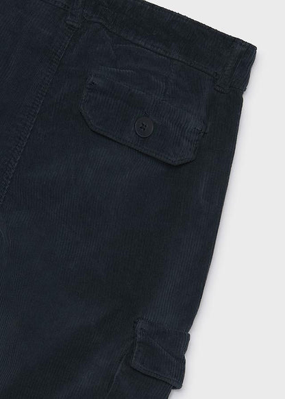 Pantalone cargo panno