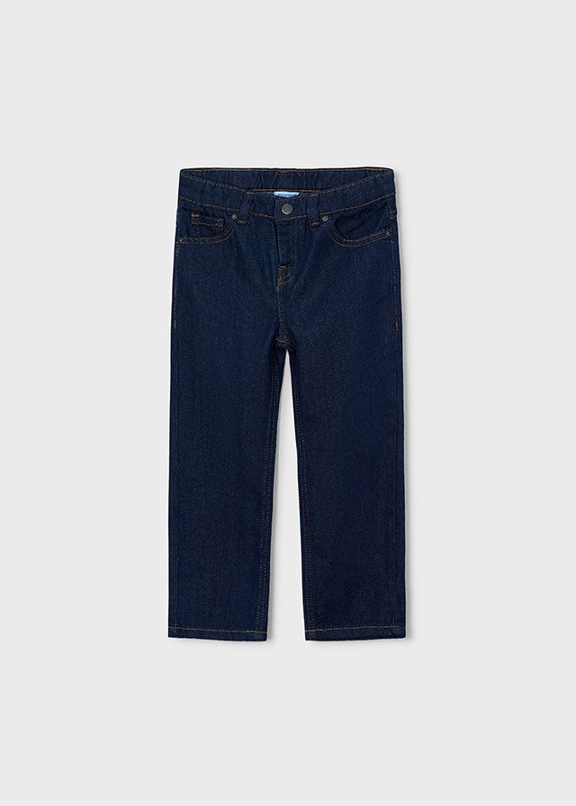 Pantalone denim wide fit