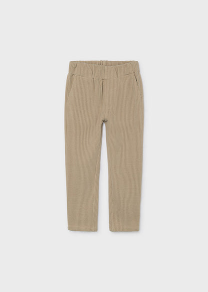 Pantalone jogger costine