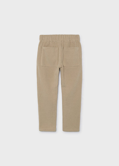 Pantalone jogger costine