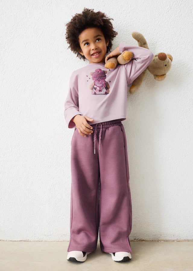 Pantalone lungo felpa