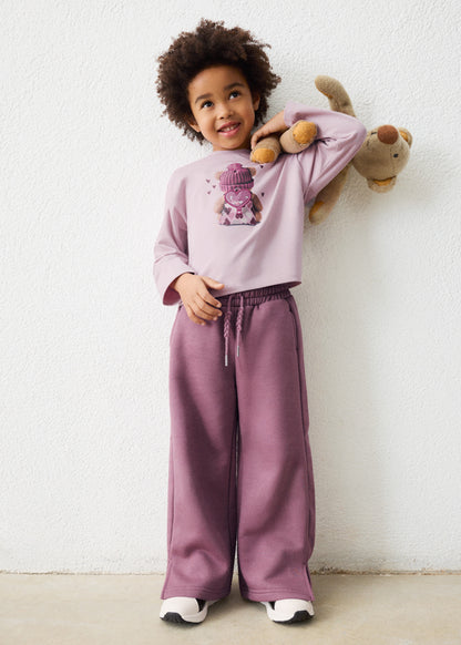 Pantalone lungo felpa