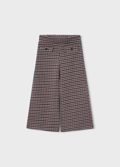 Pantalone lungo jacquard