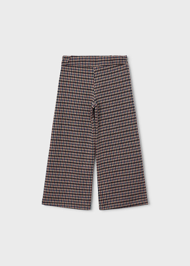 Pantalone lungo jacquard