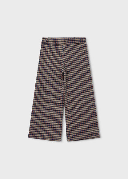 Pantalone lungo jacquard