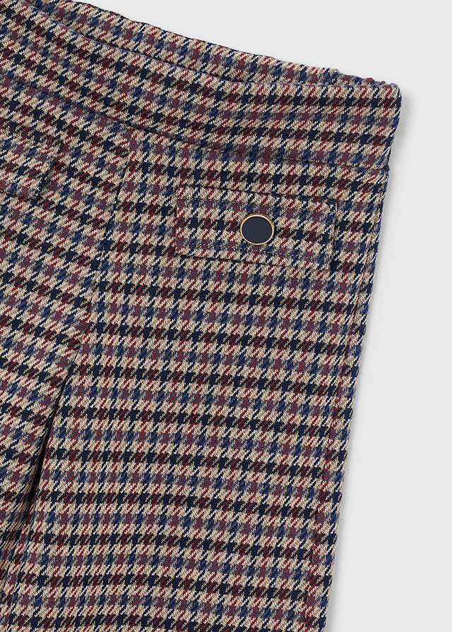 Pantalone lungo jacquard