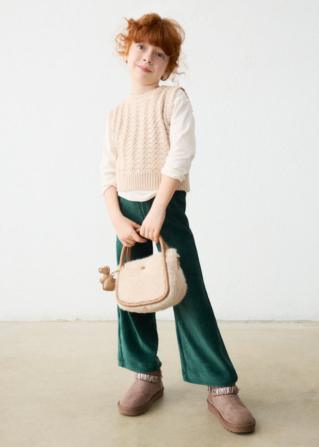 Pantalone punto panno