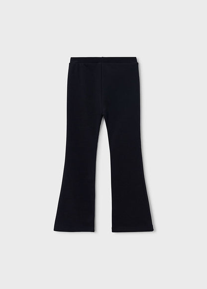 Leggings felpa flare