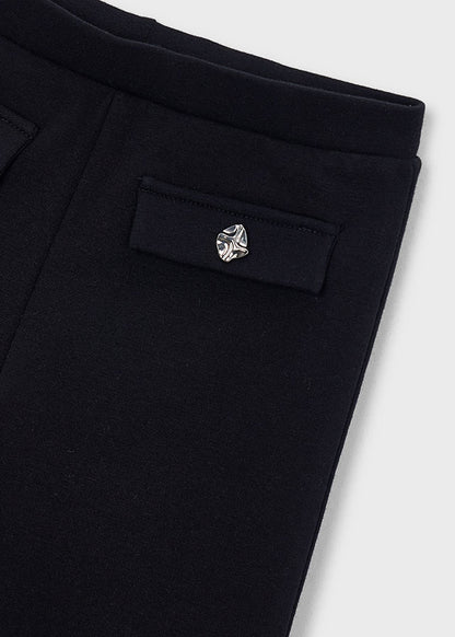 Leggings felpa flare
