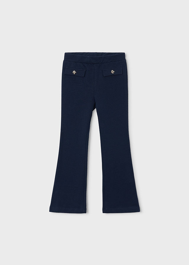 Leggings felpa flare