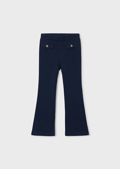 Leggings felpa flare