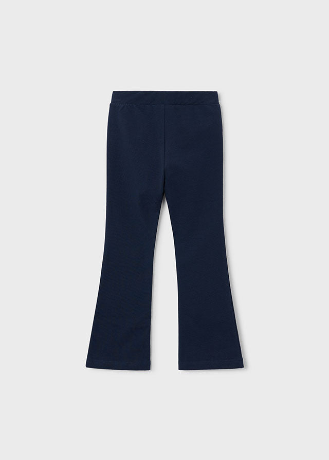 Leggings felpa flare