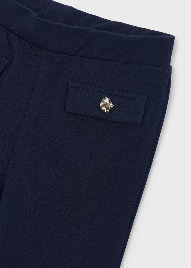 Leggings felpa flare