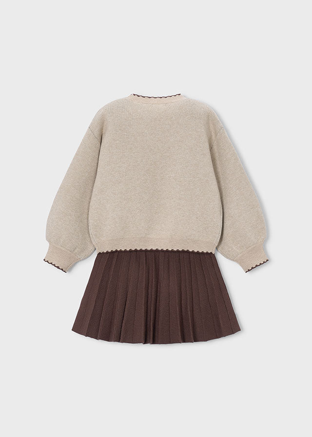 Compl. gonna tricot jacquard