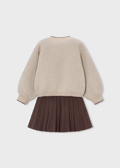 Compl. gonna tricot jacquard