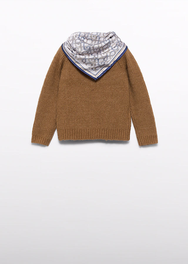 Maglione foulard