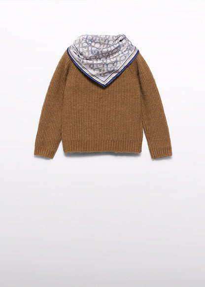 Maglione foulard