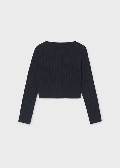 Top tricot costine