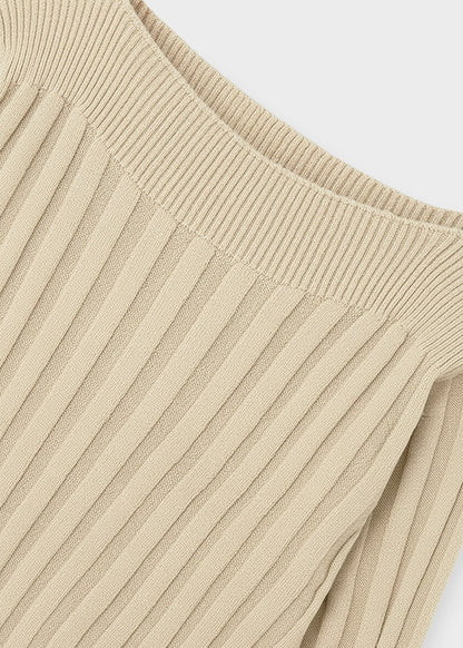Top tricot costine
