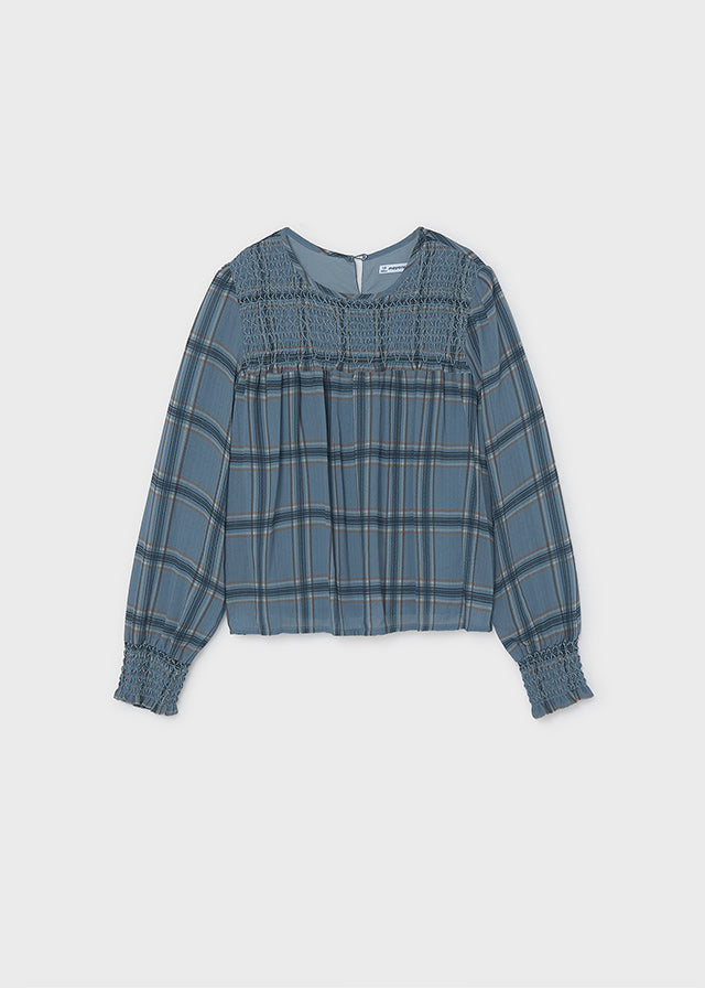 Blusa nido d'ape