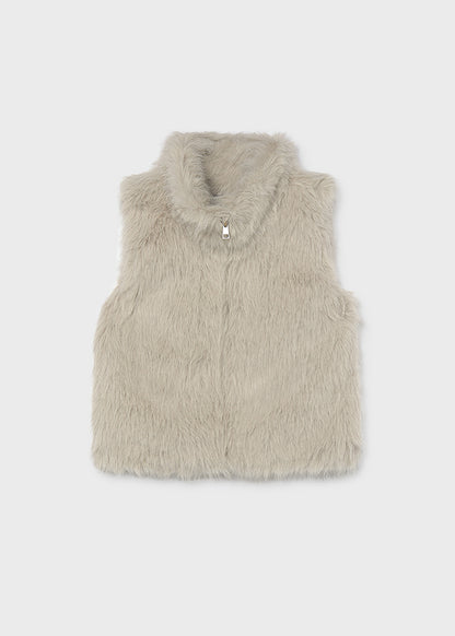 Gilet pelo lungo