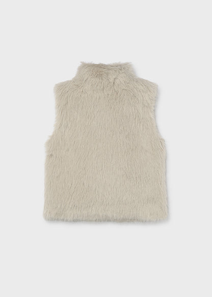 Gilet pelo lungo