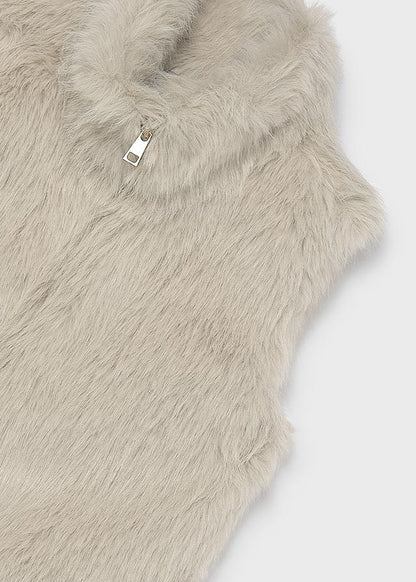 Gilet pelo lungo