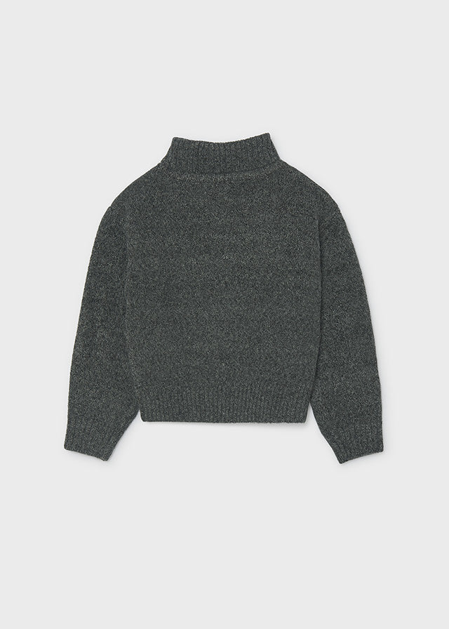Maglione intarsi cuori