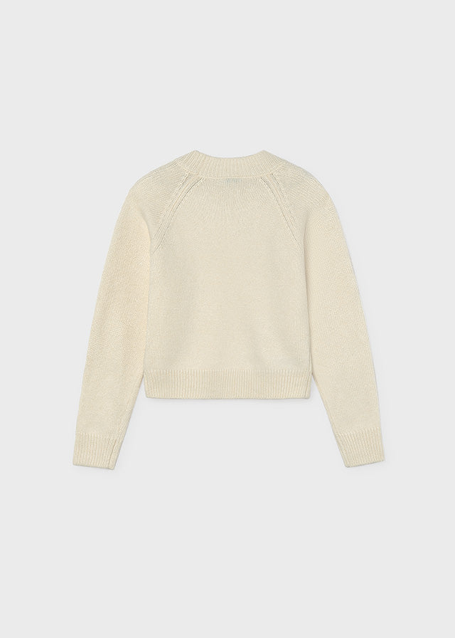Maglione applicazioni strass