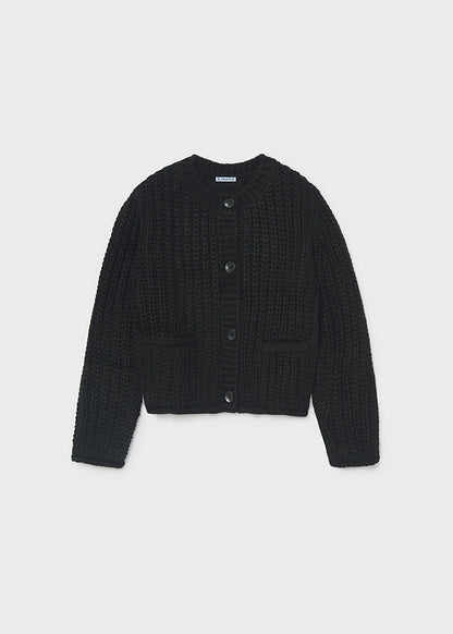 Cardigan punto inglese